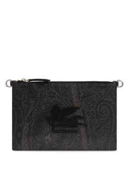 ETRO: Чёрный клатч 