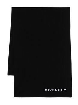 Givenchy Pre-Owned: Чёрный шарф 