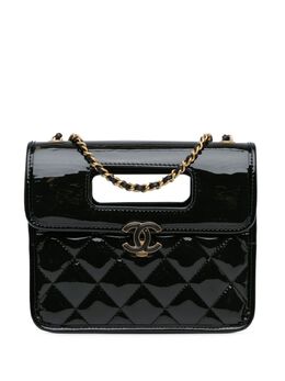CHANEL Pre-Owned: Чёрная сумка 