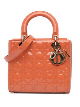 Christian Dior Pre-Owned: Оранжевая сумка 