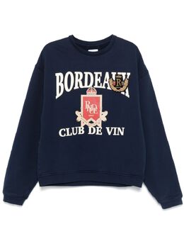 RHUDE: Голубой свитшот 