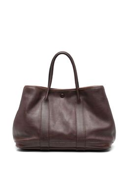 Hermès Pre-Owned: Коричневая сумка-шоппер 