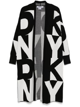 DKNY: Кардиган с принтом 