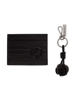 Giorgio Armani: Чёрный картхолдер 