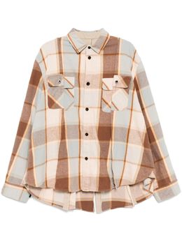 sacai: Рубашка из фланели 