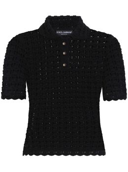 Dolce & Gabbana: Трикотажное поло 