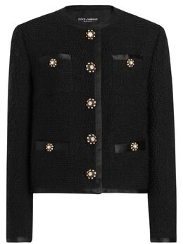 Dolce & Gabbana: Трикотажная куртка 