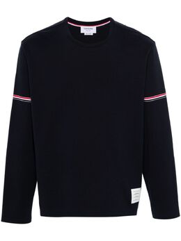Thom Browne: Футболка  RWB в полоску