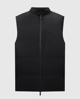 Moncler: Чёрный жилет 