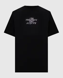 Vetements: Чёрная футболка 