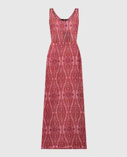 Etro: Рожеві сукні 