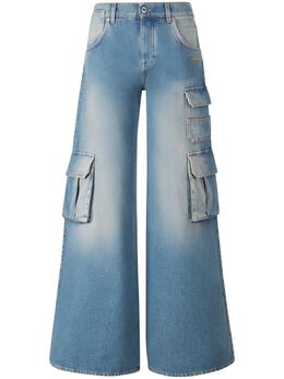 Off-White: Светлые джинсы 