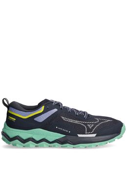 Mizuno: Голубые кроссовки 
