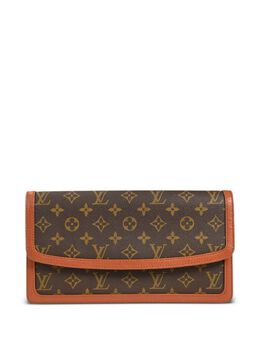 Louis Vuitton Pre-Owned: Коричневый клатч 