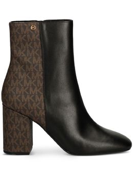 Michael Michael Kors: Чёрные ботинки 