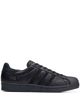 Y-3: Чёрные кроссовки 