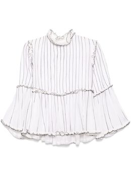 CHANEL Pre-Owned: Белый топ 