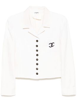 CHANEL Pre-Owned: Однобортный жакет 