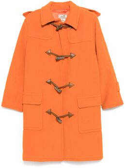 Hermès Pre-Owned: Оранжевое пальто 