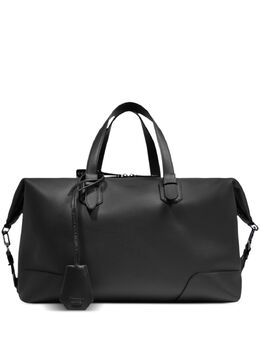 Lancel: Чёрная спортивная сумка 