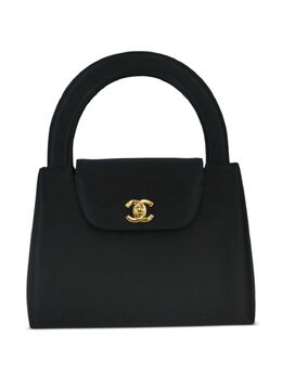 CHANEL Pre-Owned: Чёрная сумка 
