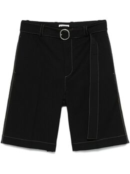 Jil Sander: Чёрные шорты 