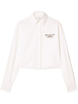 Off-White: Белая рубашка 