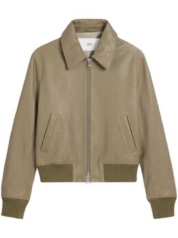 AMI Paris: Кожаная куртка 