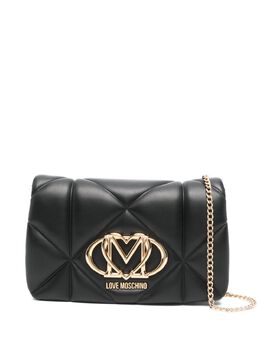 Love Moschino: Чёрная сумка через плечо 