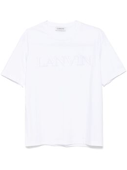 Lanvin: Белая футболка 