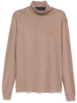 Polo Ralph Lauren: Коричневый свитер 