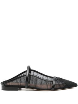 Malone Souliers: Чёрные сабо 