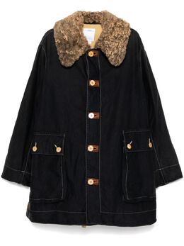 visvim: Синее пальто 