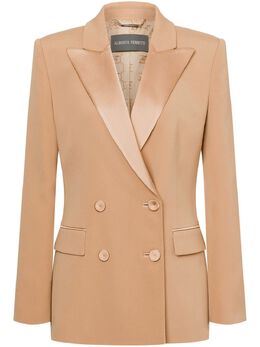 Alberta Ferretti: Атласный жакет 