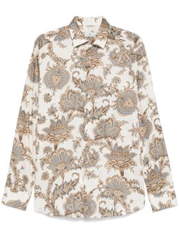 ETRO: Бежевая рубашка 