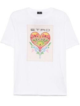 ETRO: Футболка с принтом 