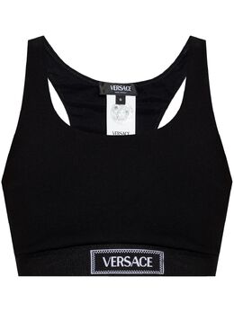 Versace: Чёрный топ 