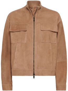Brunello Cucinelli: Замшевая куртка 