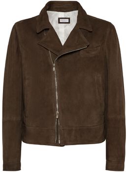 Brunello Cucinelli: Замшевая куртка 