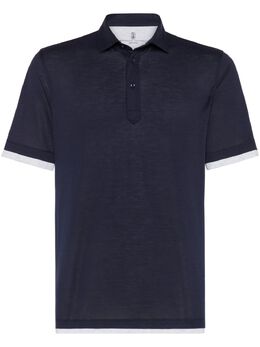 Brunello Cucinelli: Синее поло 