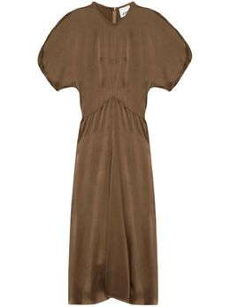ISABEL MARANT: Коричневое платье 