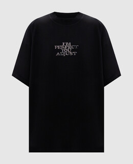 Vetements: Чёрная футболка 