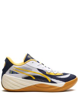 PUMA: Чёрные кроссовки 