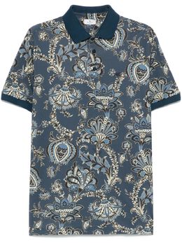 ETRO: Голубое поло 