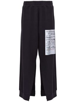 MM6 Maison Margiela: Расклешённые брюки 