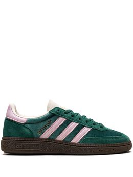 adidas: Зелёные кроссовки  Handball Spezial