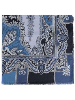 ETRO: Шарф с принтом 