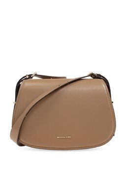 Michael Michael Kors: Бежевая сумка 