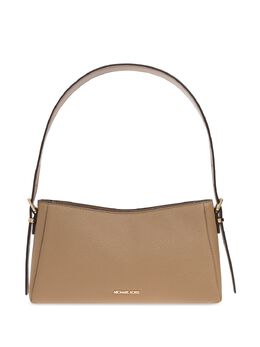 Michael Michael Kors: Бежевая сумка 