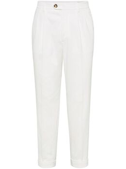 Brunello Cucinelli: Белые брюки 